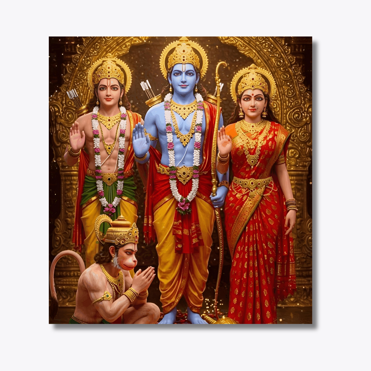 The sacred Ayodhya Darbar - Ramji