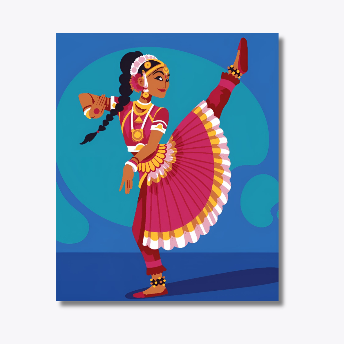 Bharatnatyam Dancing Girl
