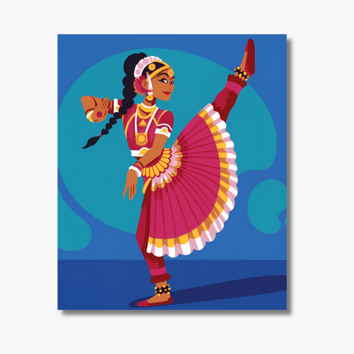 Bharatnatyam Dancing Girl