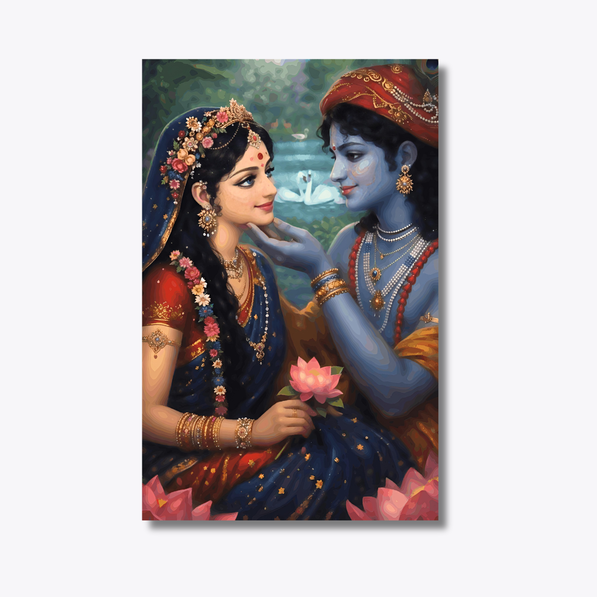 Vrindavan Vibe - Radha Krishna