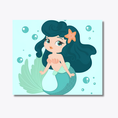 Mermaid and Bubbles