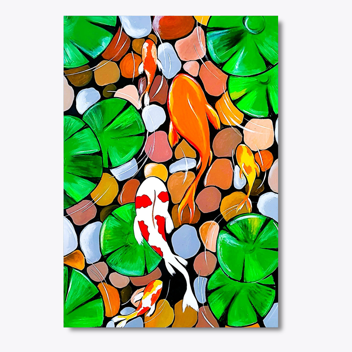 Koi Serenity - Dot By Number