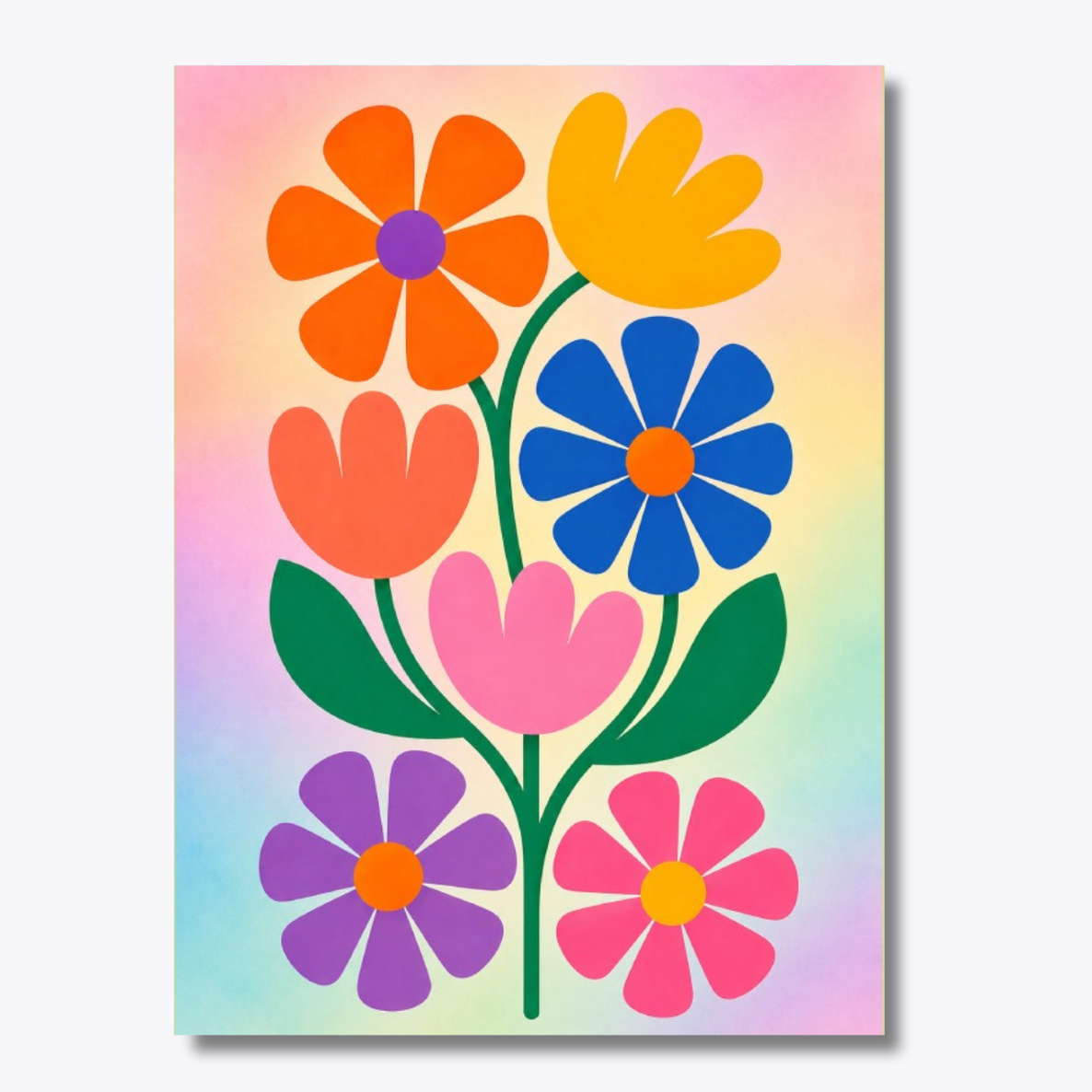 Pastel Bloom - Dot by Number
