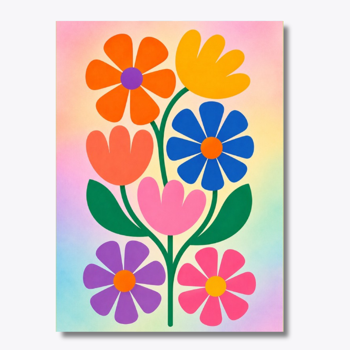 Pastel Bloom - Dot by Number