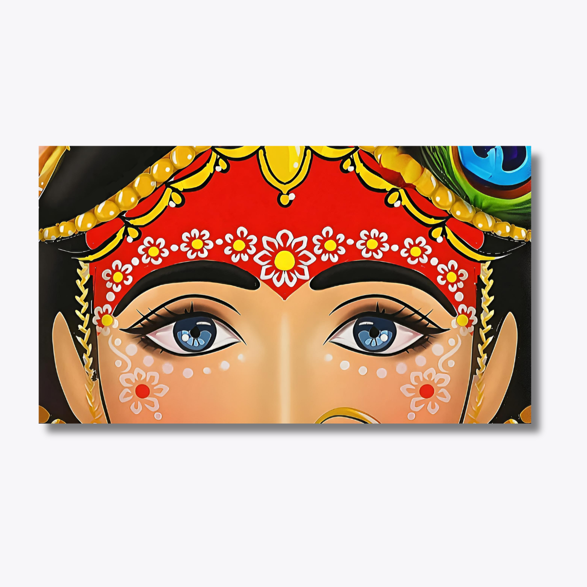 Her Divine Look Rumani Devi - Dot by Number Kit