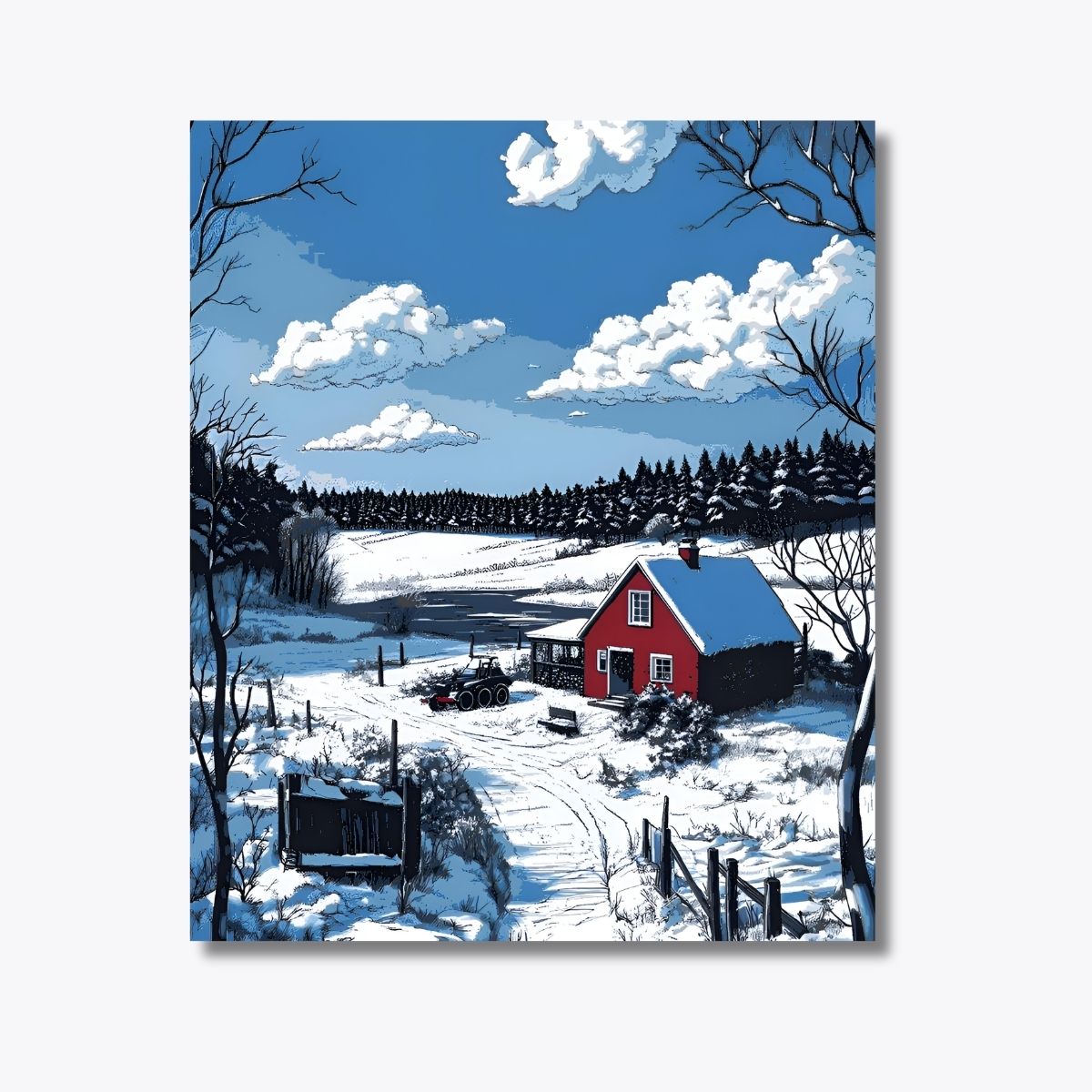 Silent Winter Landscape - Winter edition
