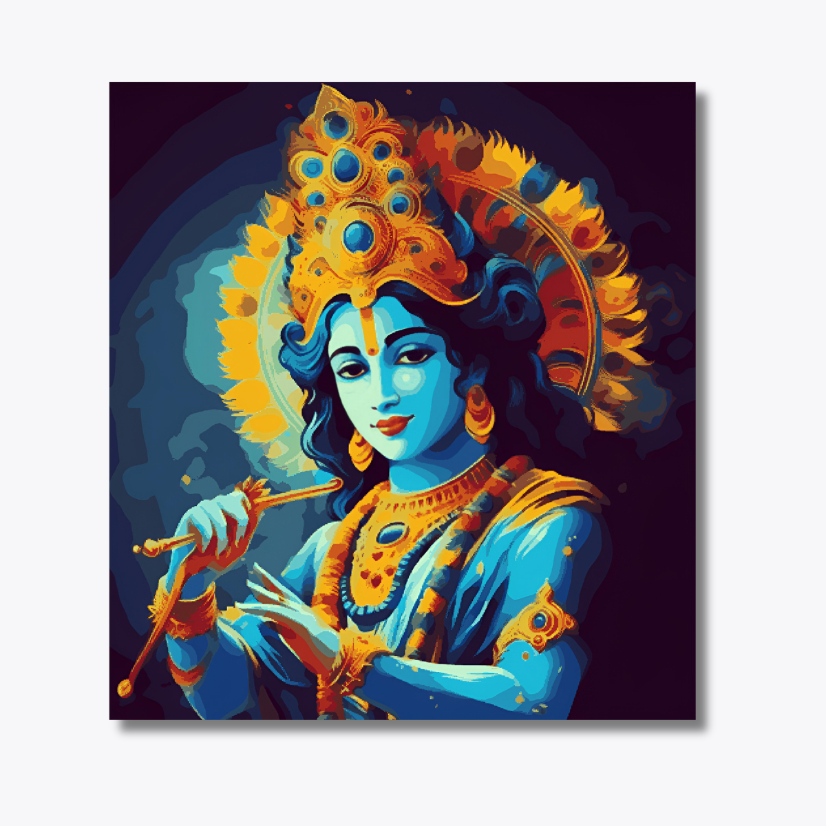 Krishna with flute
