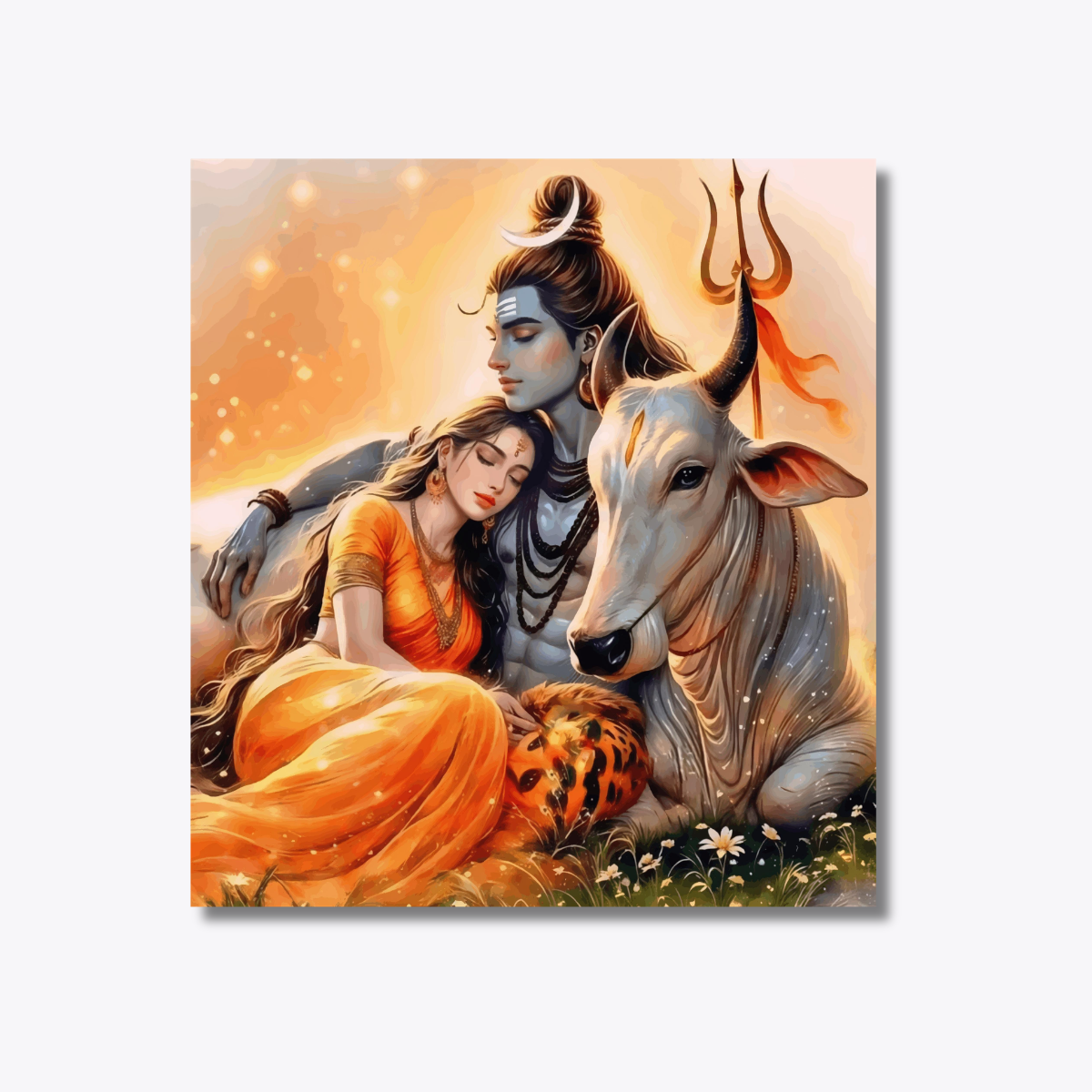 Sarvata - Shiv and Parvati