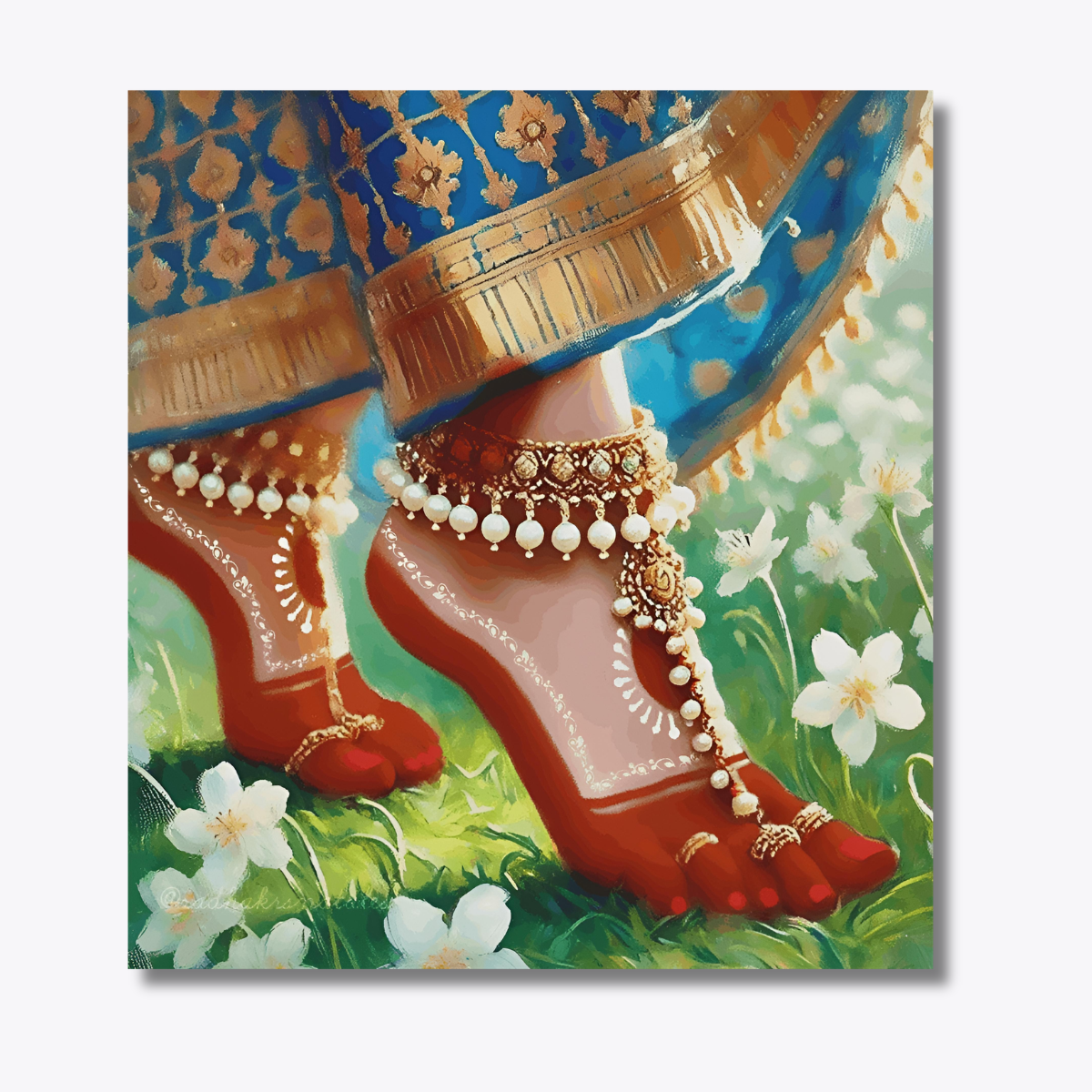 Grace of Vrindavan - Ghibli Addition Radha