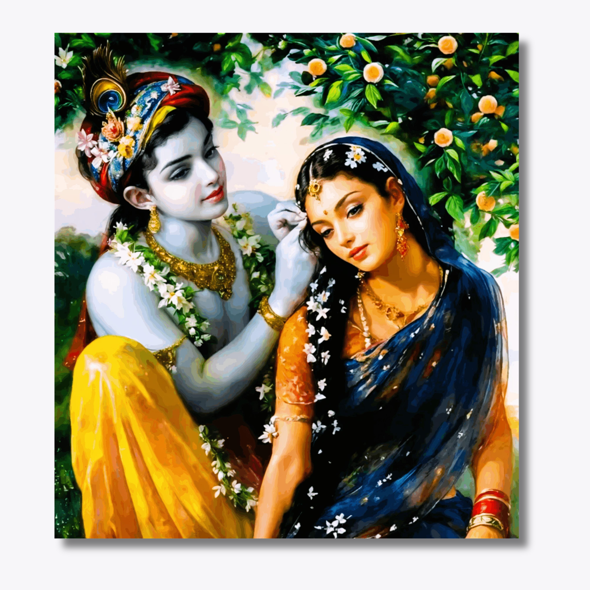 Divine Duo Radha Krishna