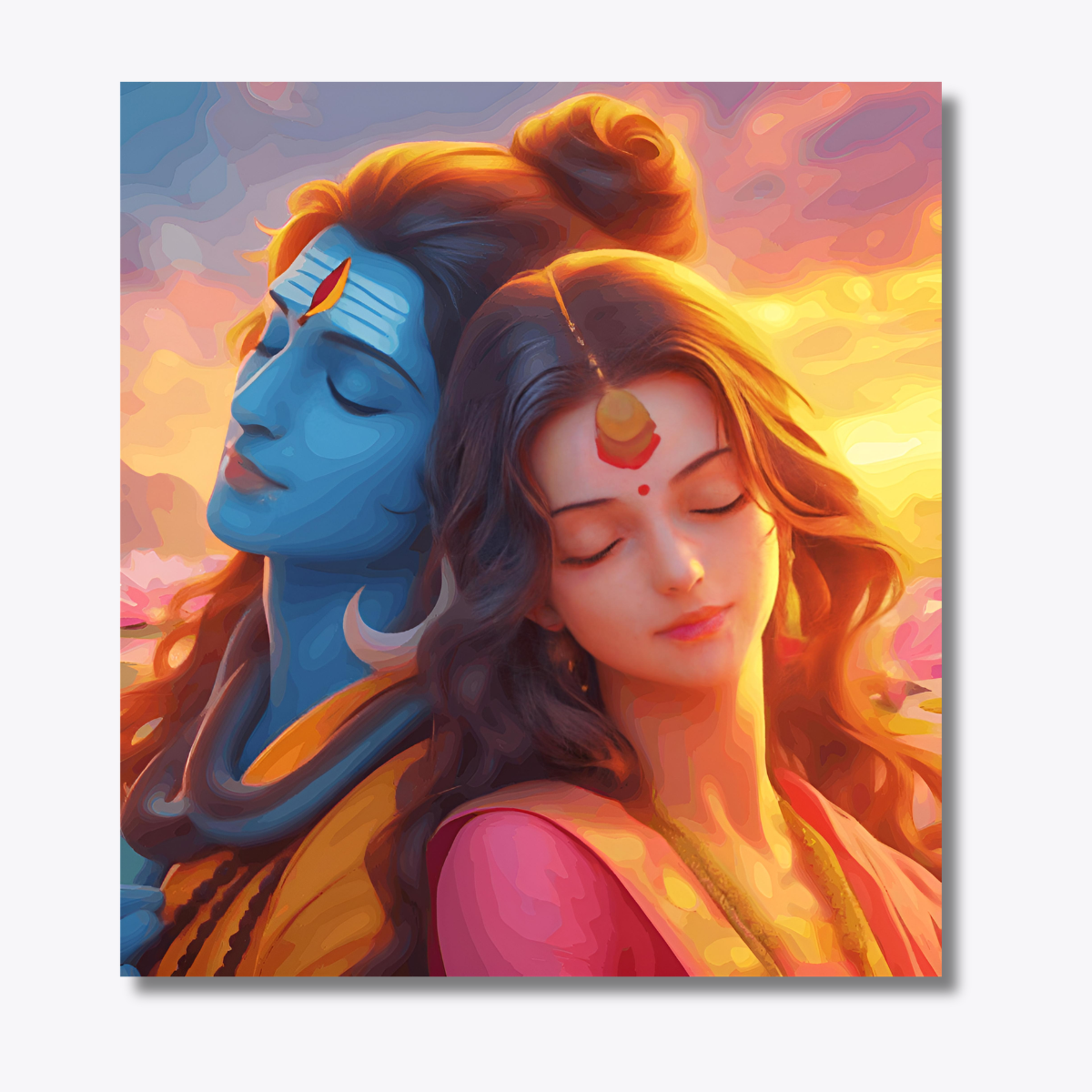 Eternal Love: Shiva and Parvati
