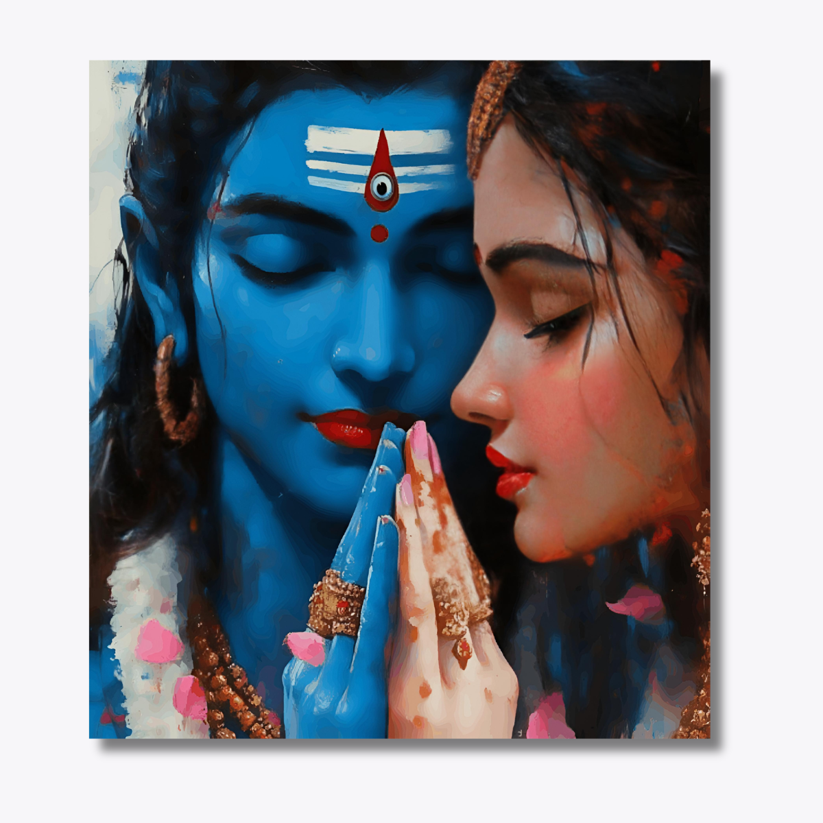 Pashupatinath - Shivji and Paravtiji