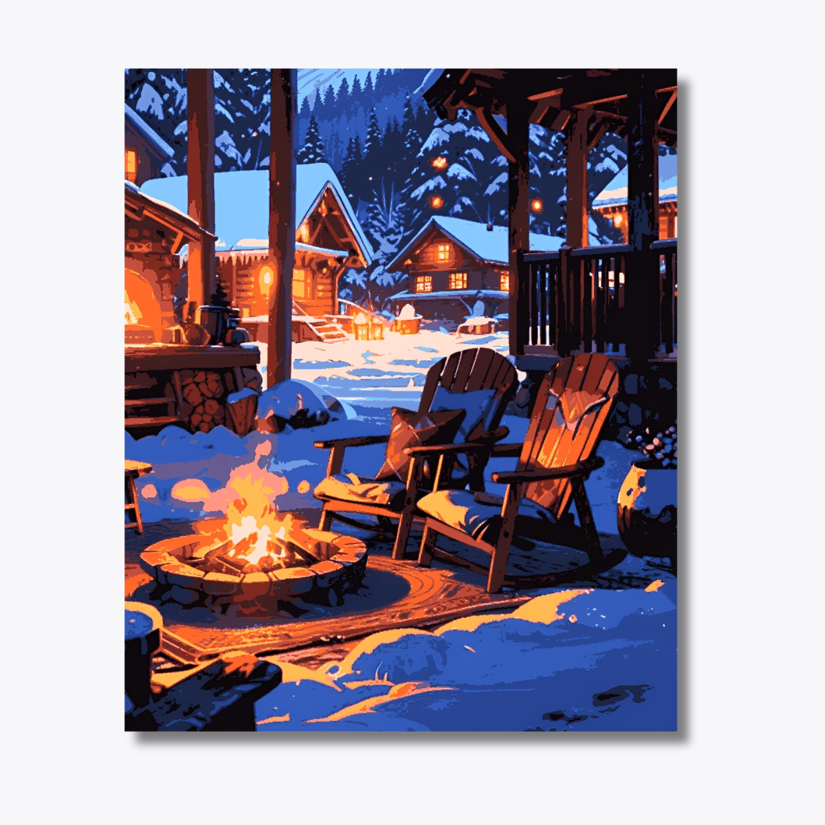 Freeside in the snow - Winter Edition