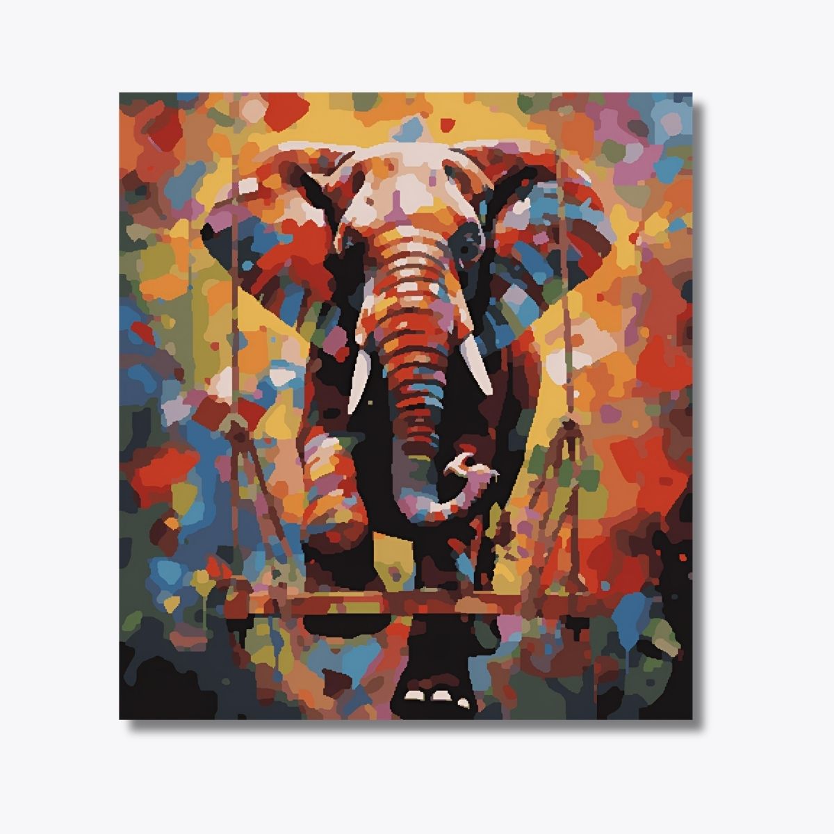 Elephant Colourful Patches
