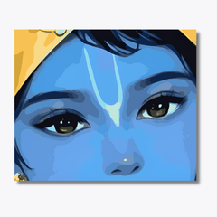 Divine Gaze Of Krishna