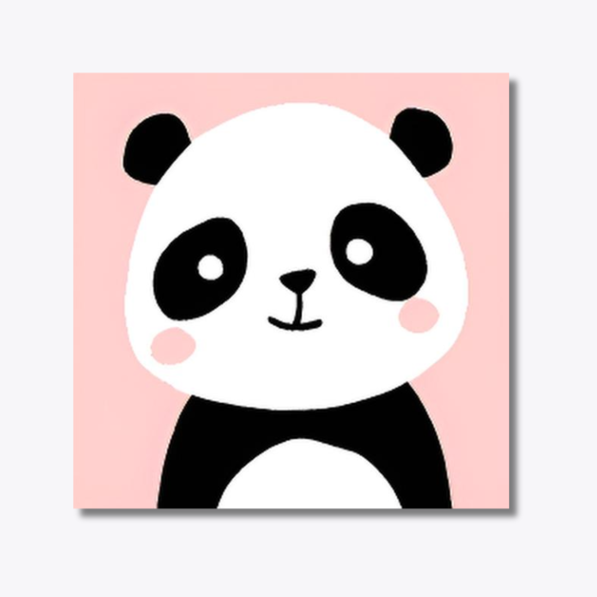 Cute Panda Portrait