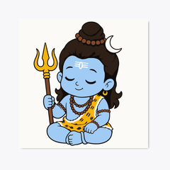 Mahadev Little  Portrait