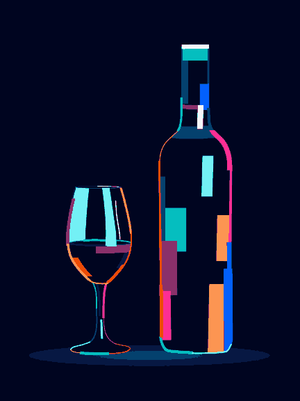 Bottle and Glass
