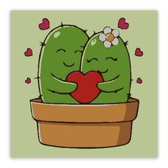 Cactus Couple