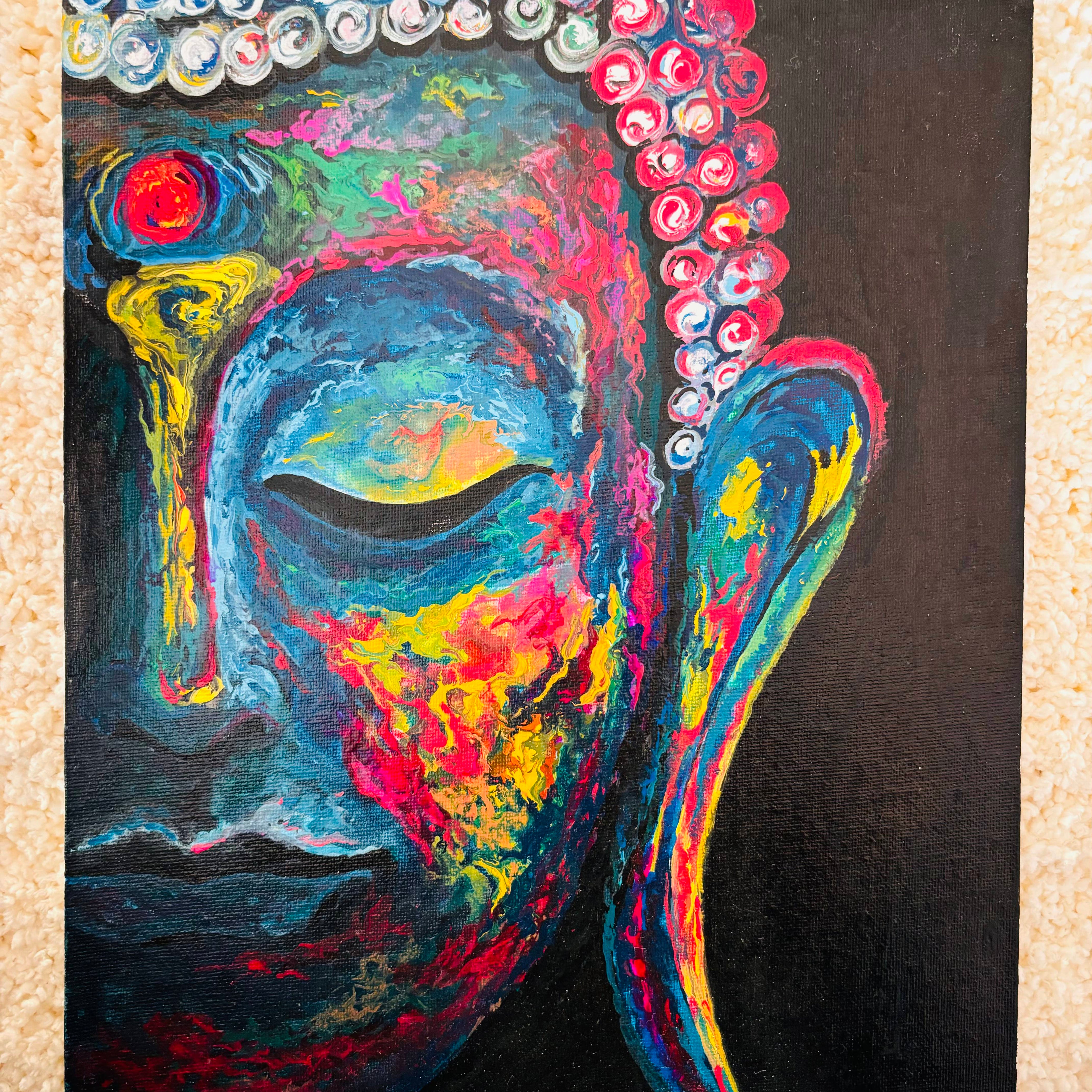 Calmness of Lord Buddha