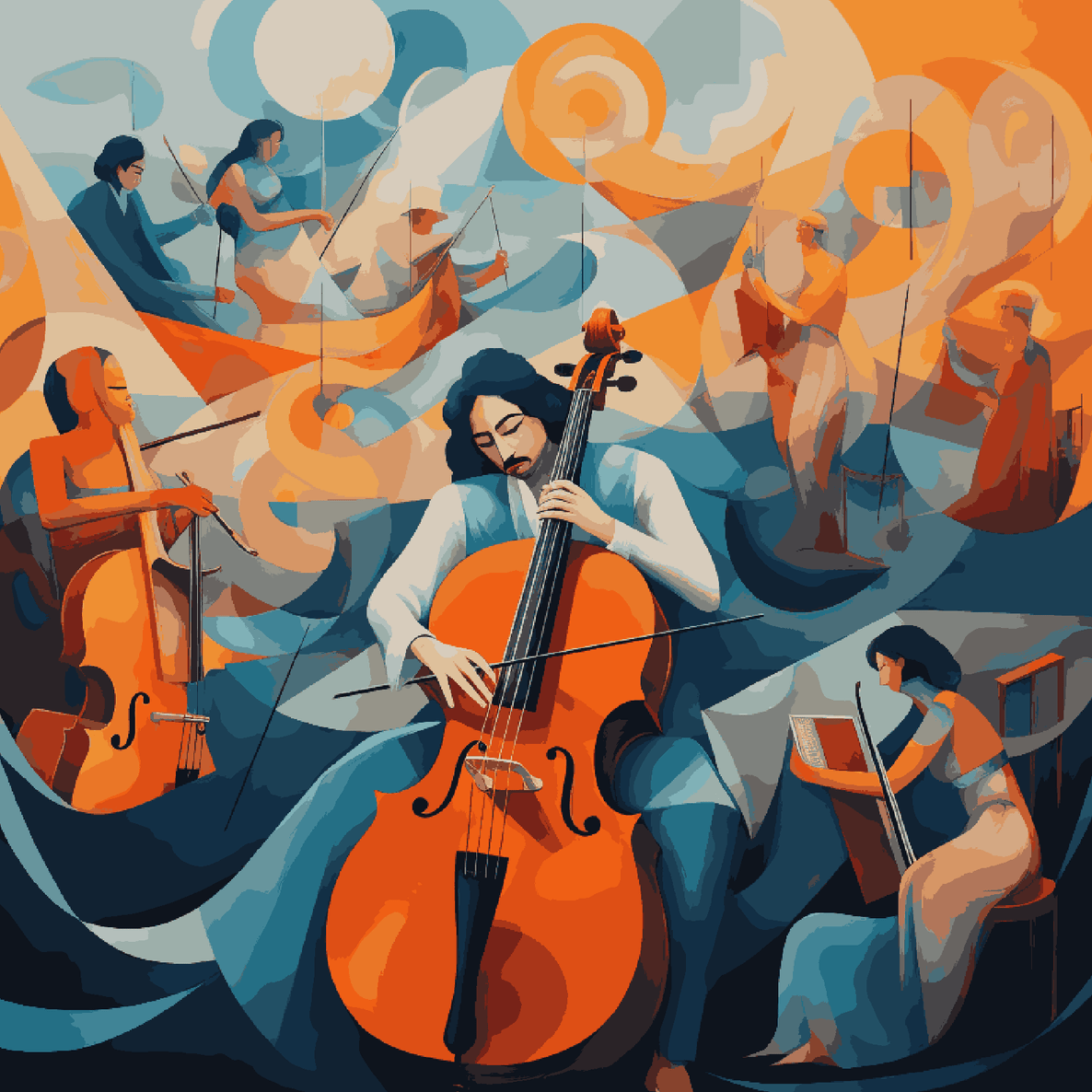 Cartoon Style Music Passionate