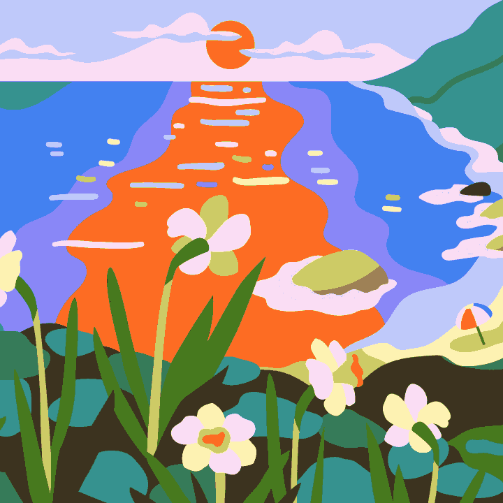 Colourful Lake