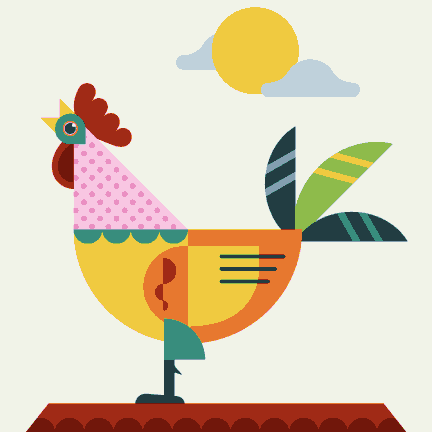 Crowing Hen