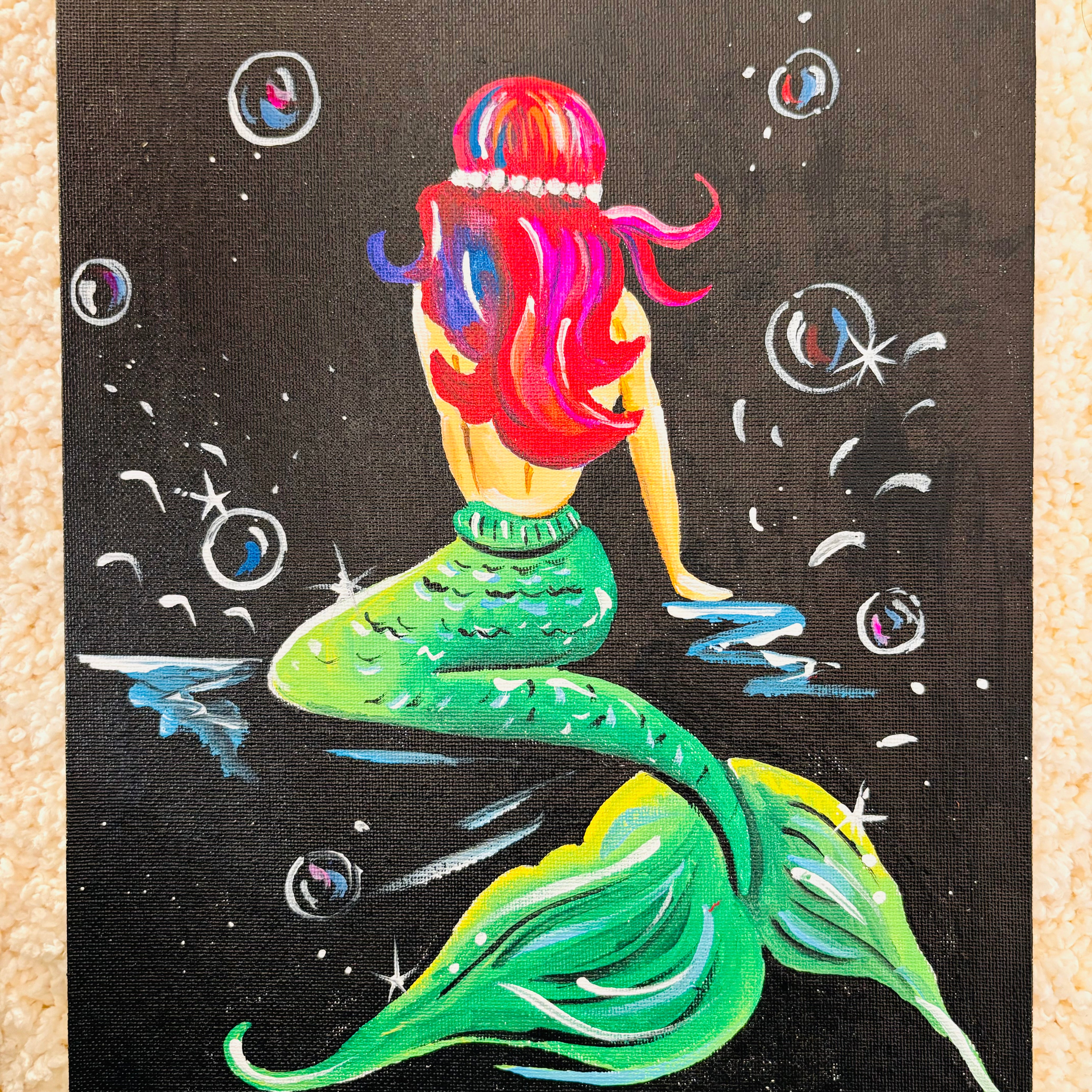 Dreaming Mermaid- Tutorial