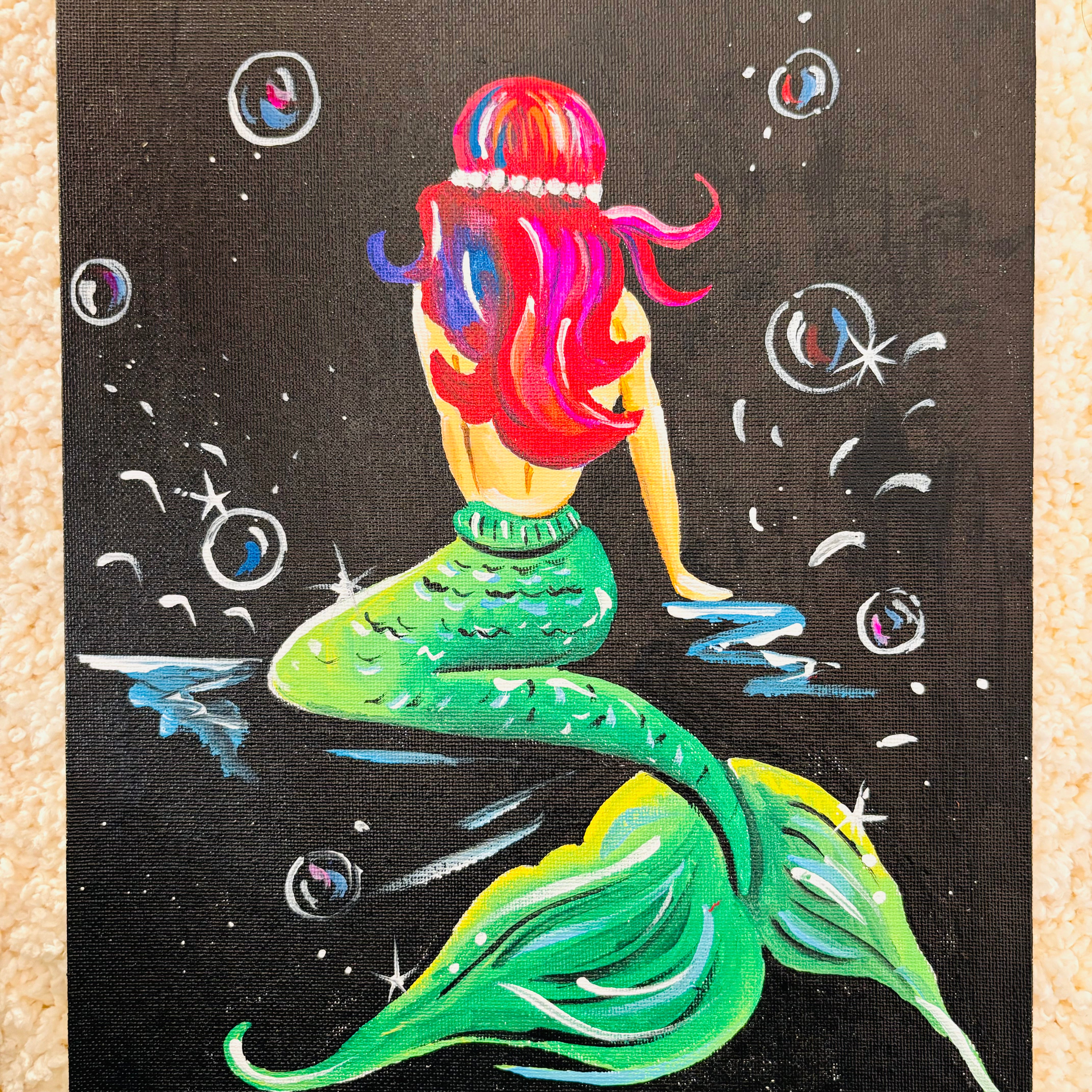 Dreaming Mermaid- Tutorial