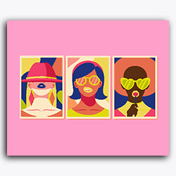 Funky Three Ladies – PaintWaint