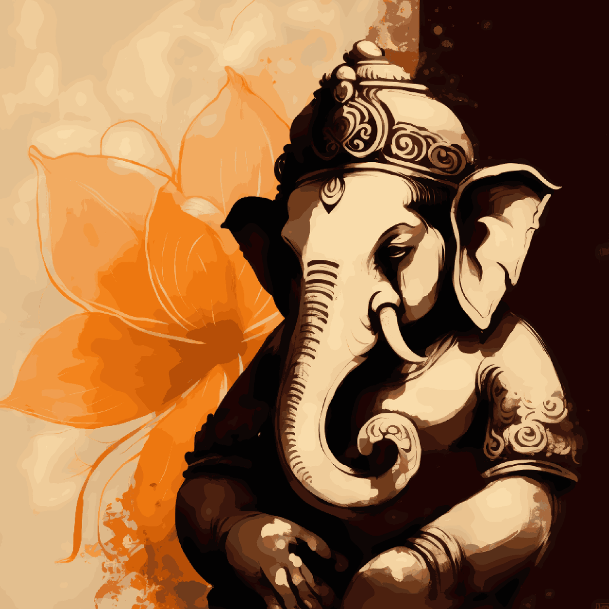 Ganesha ji Mitti Style