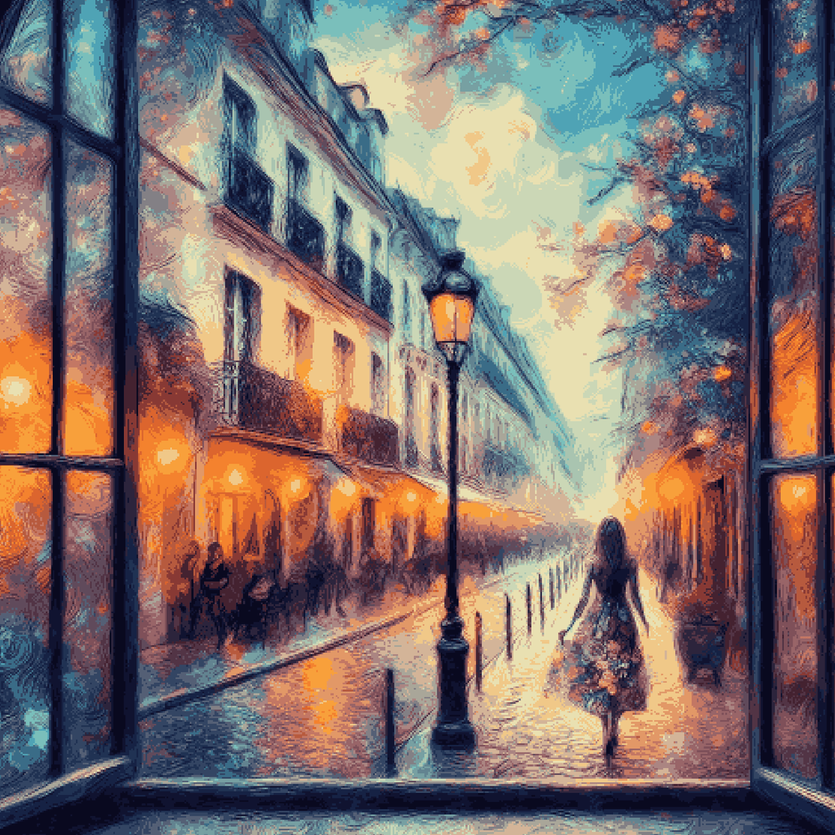 Girl in a Door Frame