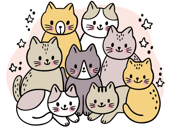 Group of Cats