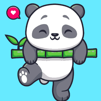 Hanging Panda