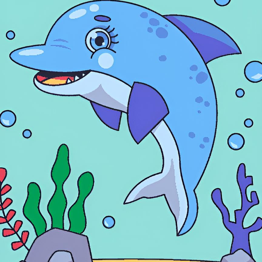 Happy Dolphin