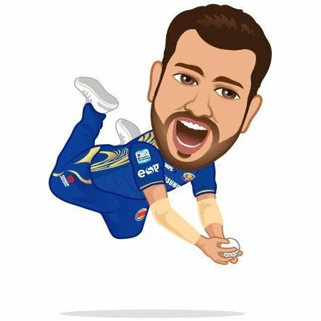 Rohit Sharma-Caricature-Cricketer-T20 World Cup Collection
