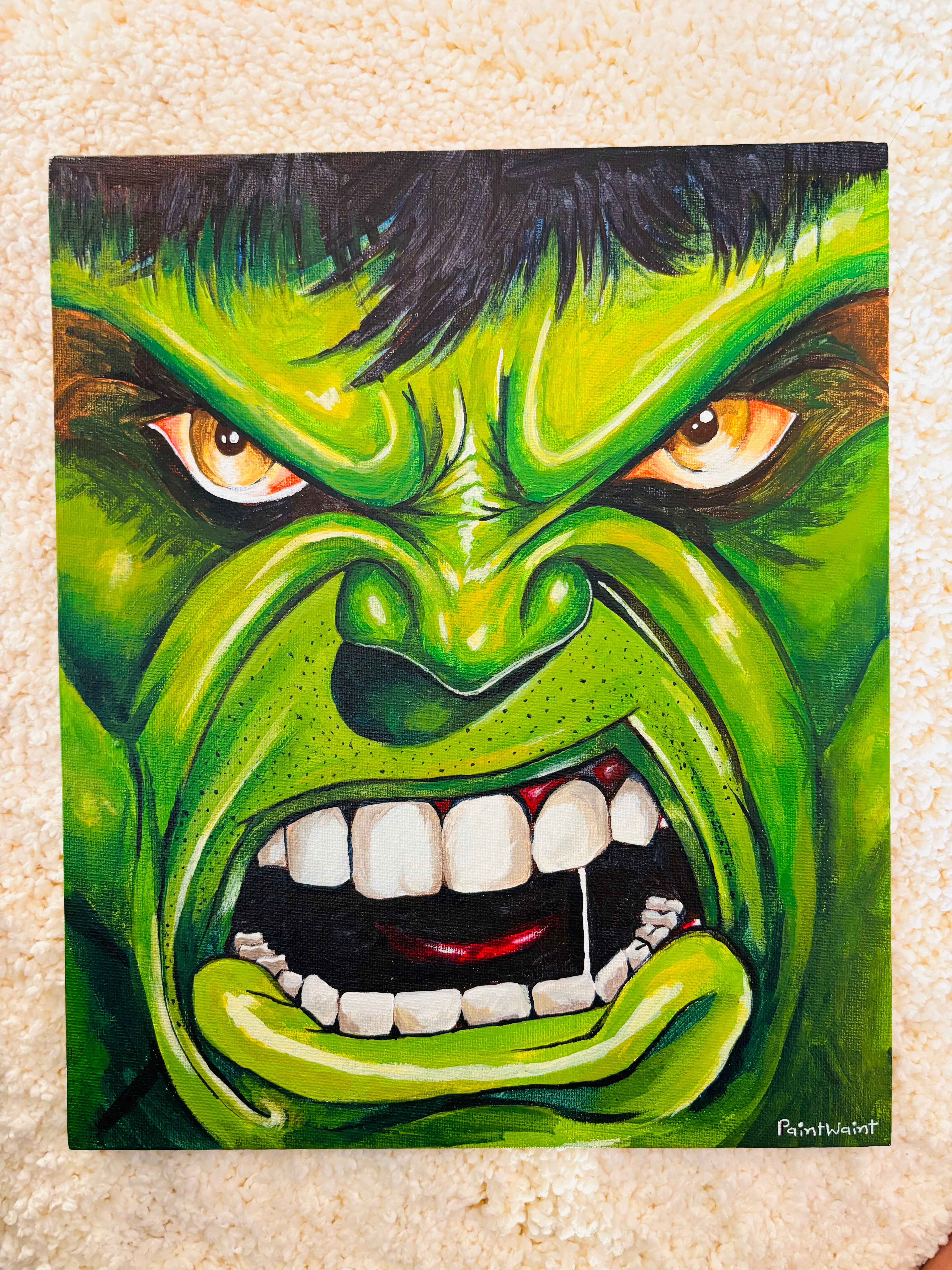 Hulk Face- Tutorial