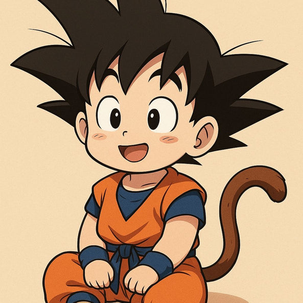 Little Legend Goku Dot by Number Kit
