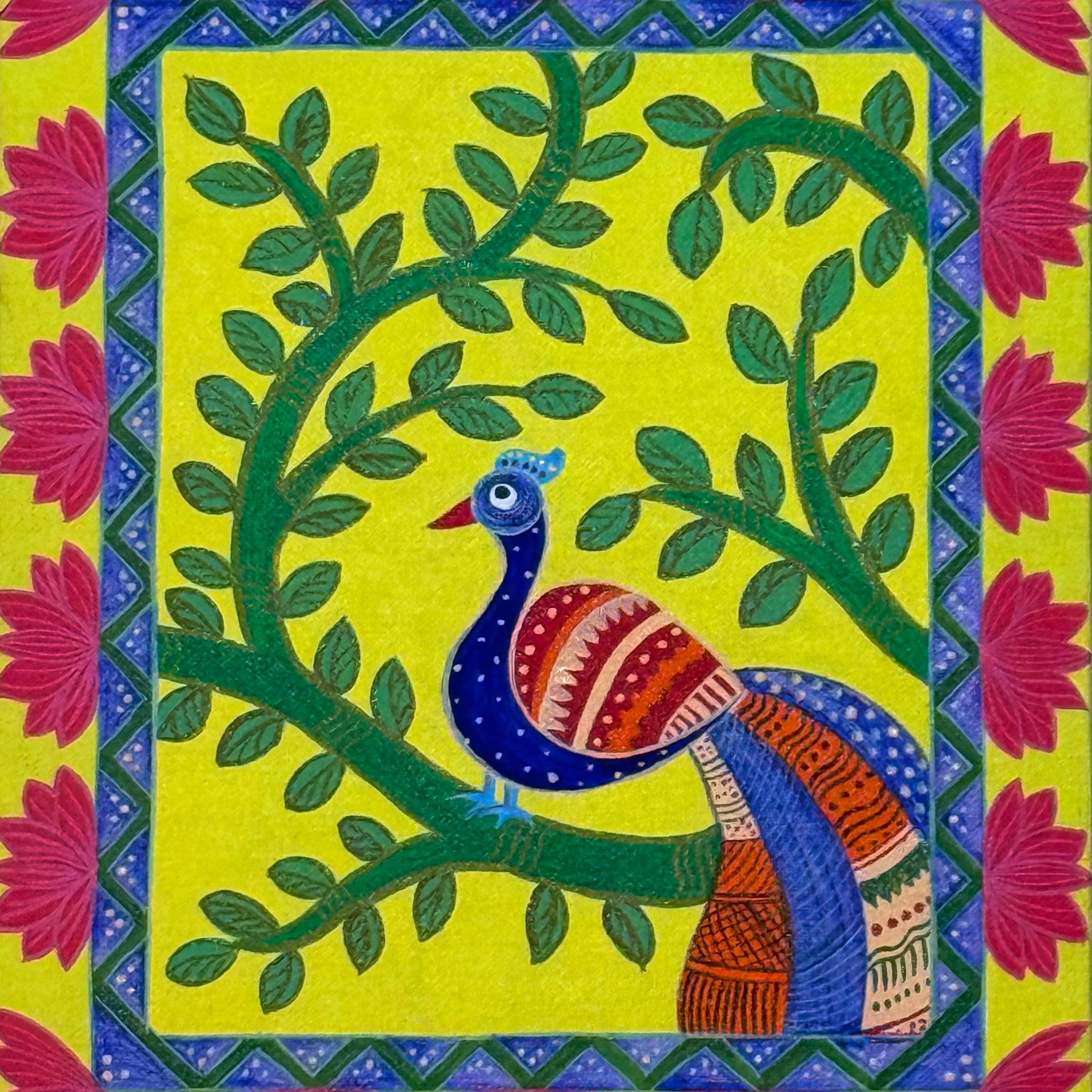 Madhubani - Peacock