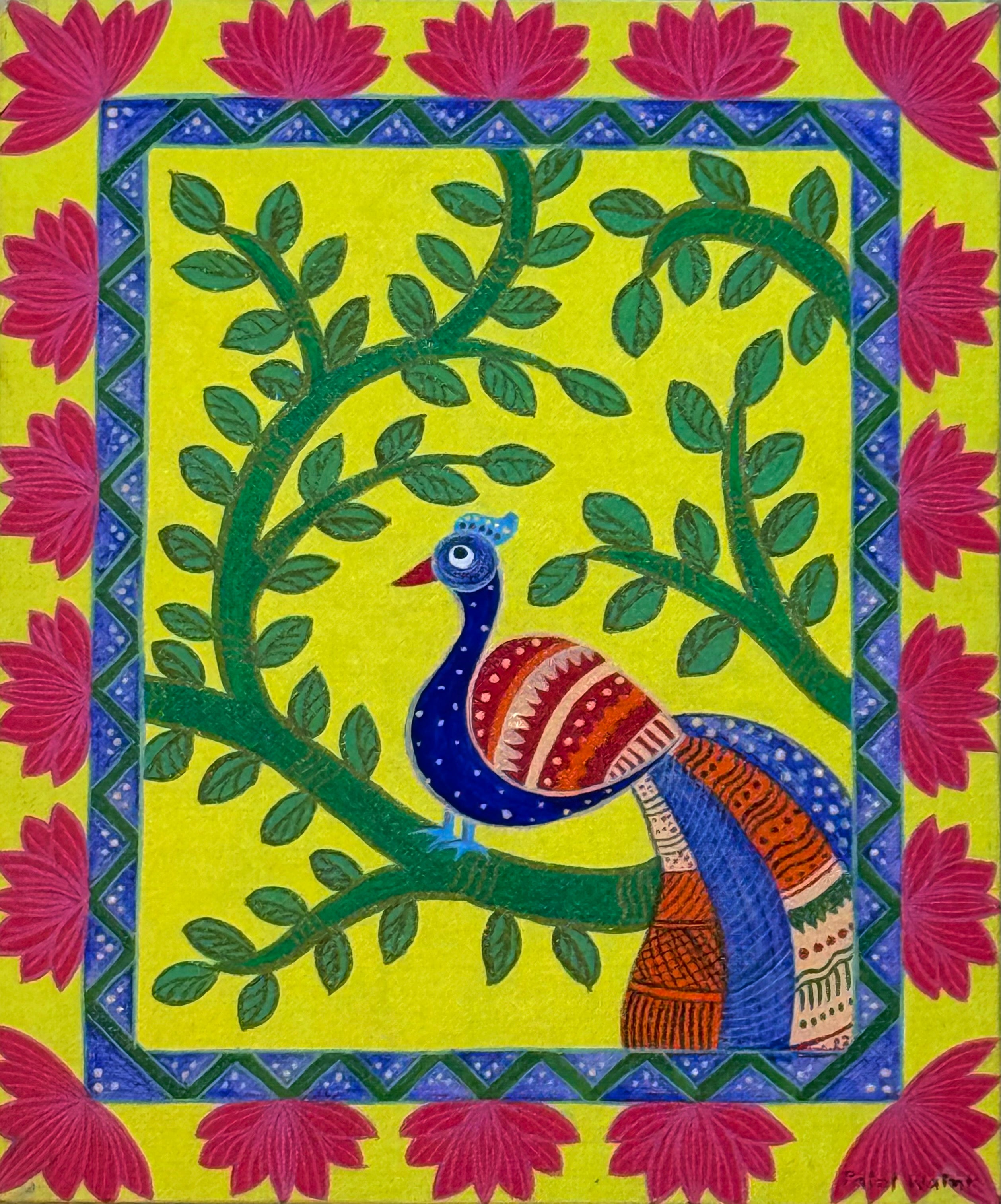 Madhubani - Peacock