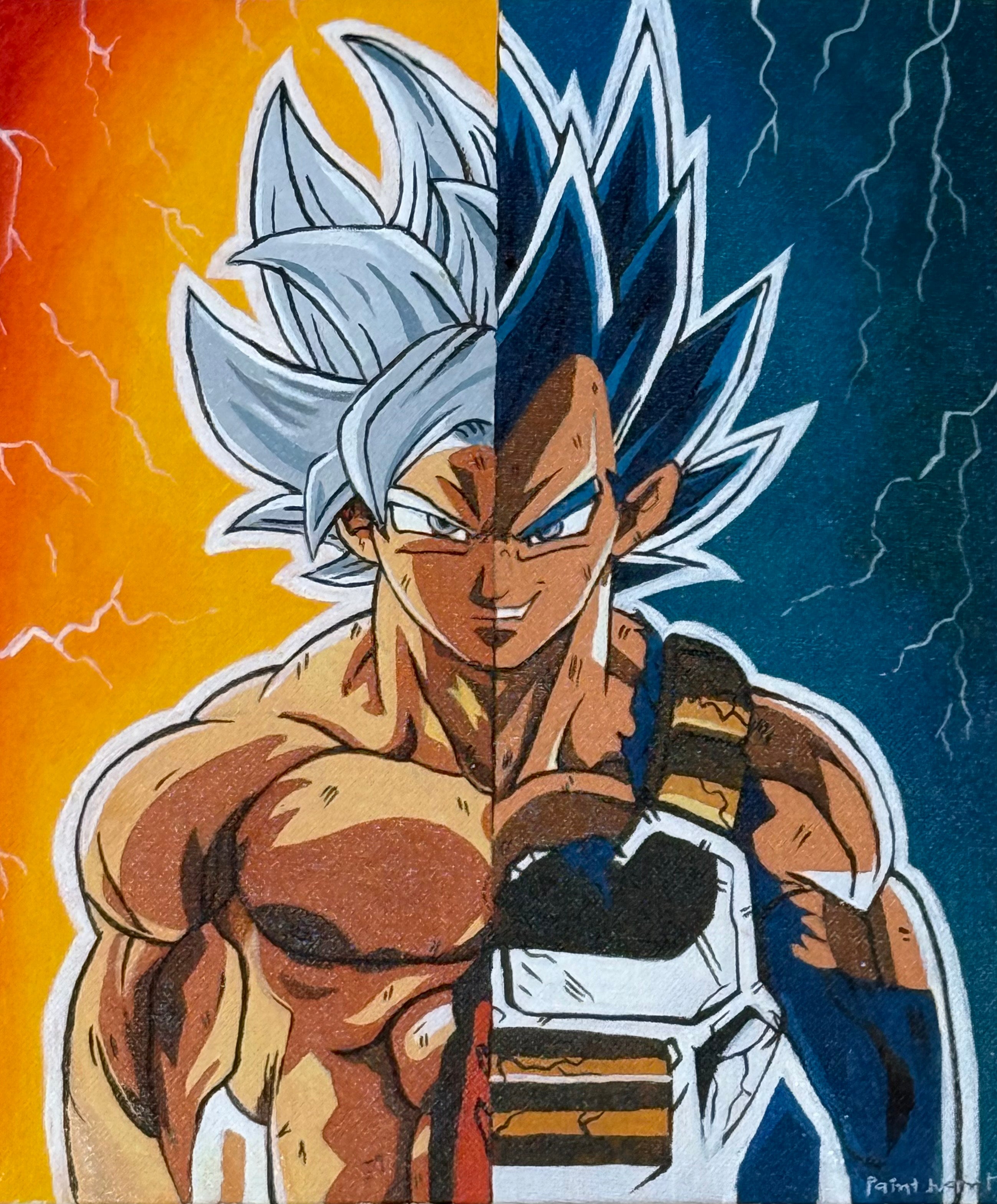 Goku Painting