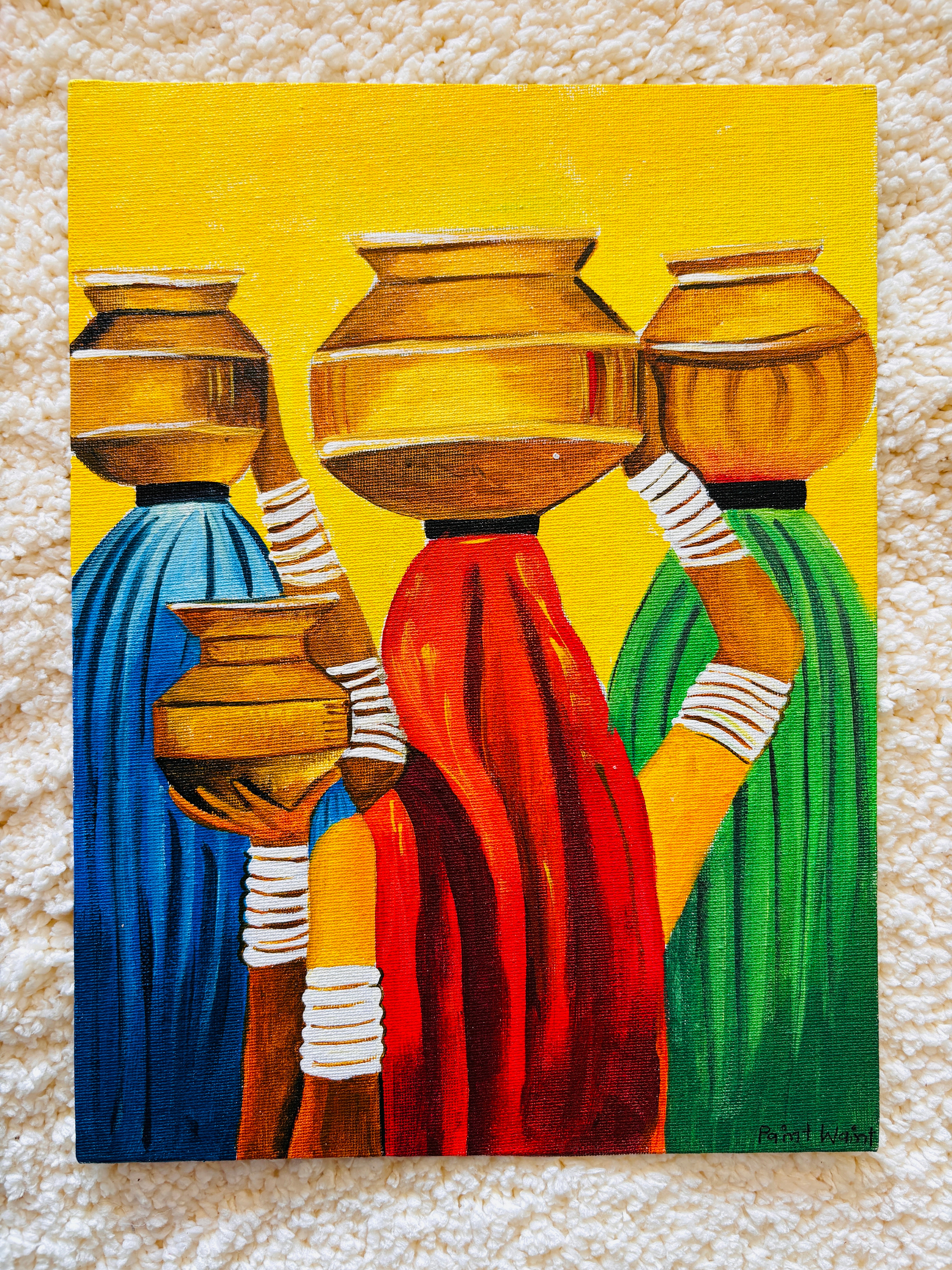 Three Indian Women- Tutorial