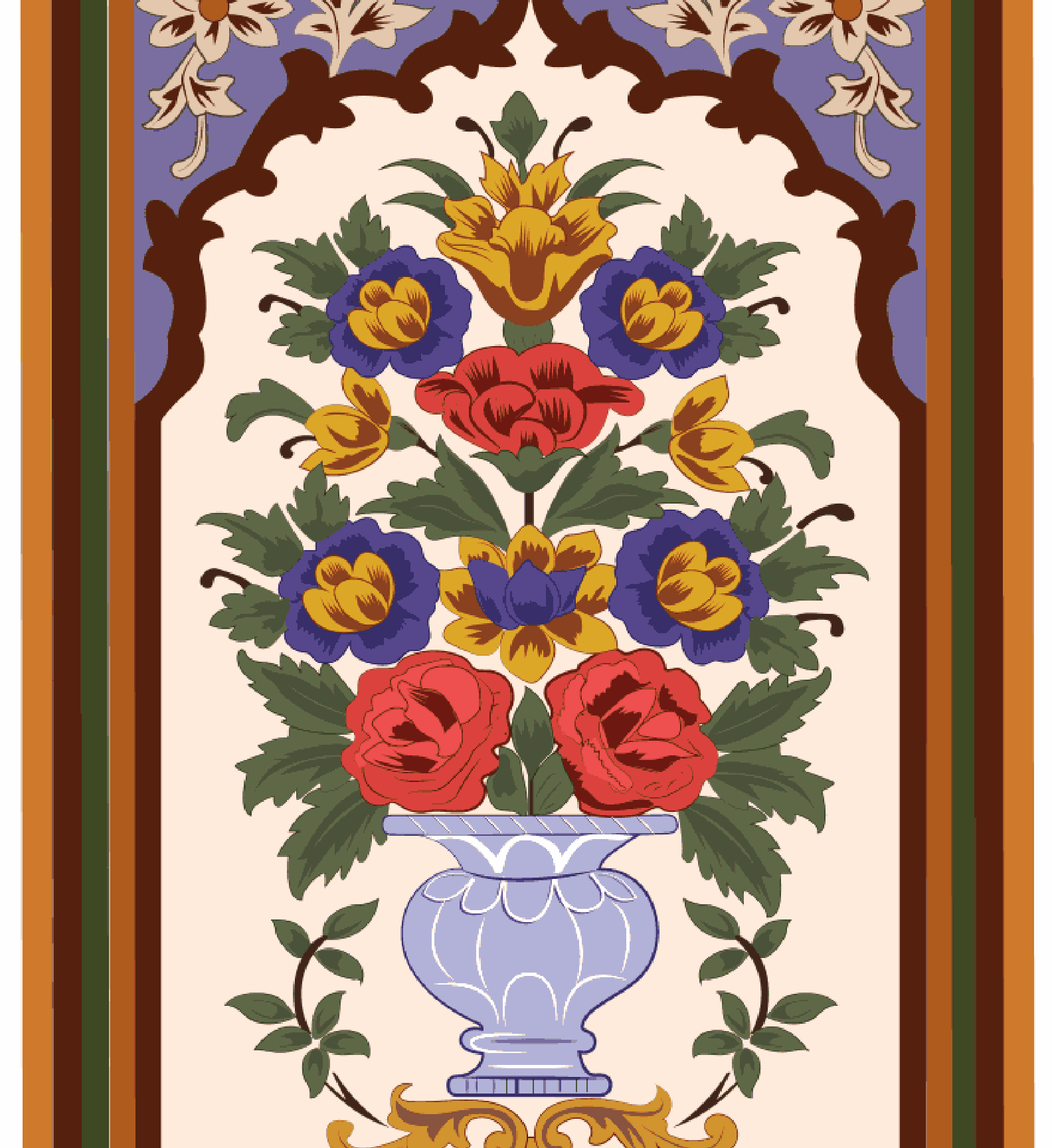 Indian Mughal Flower