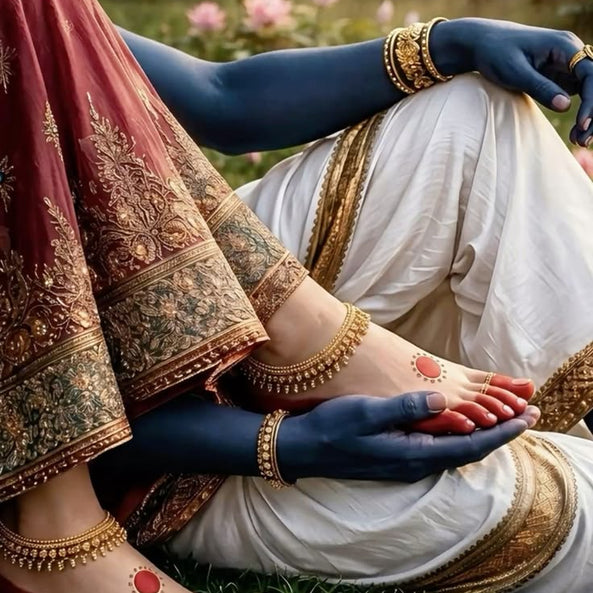 Krishna’s Embrace Dot by Number Kit