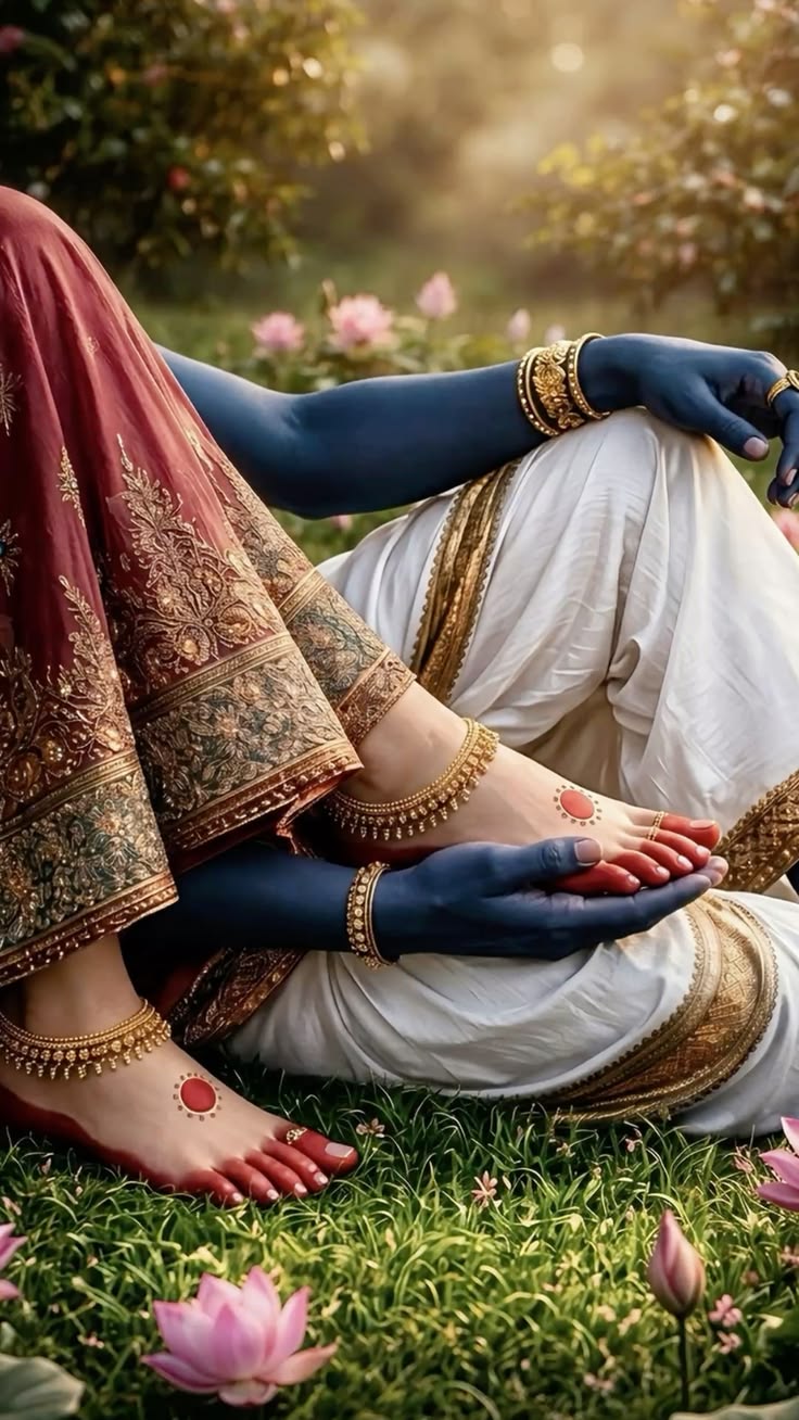 Krishna’s Embrace Dot by Number Kit