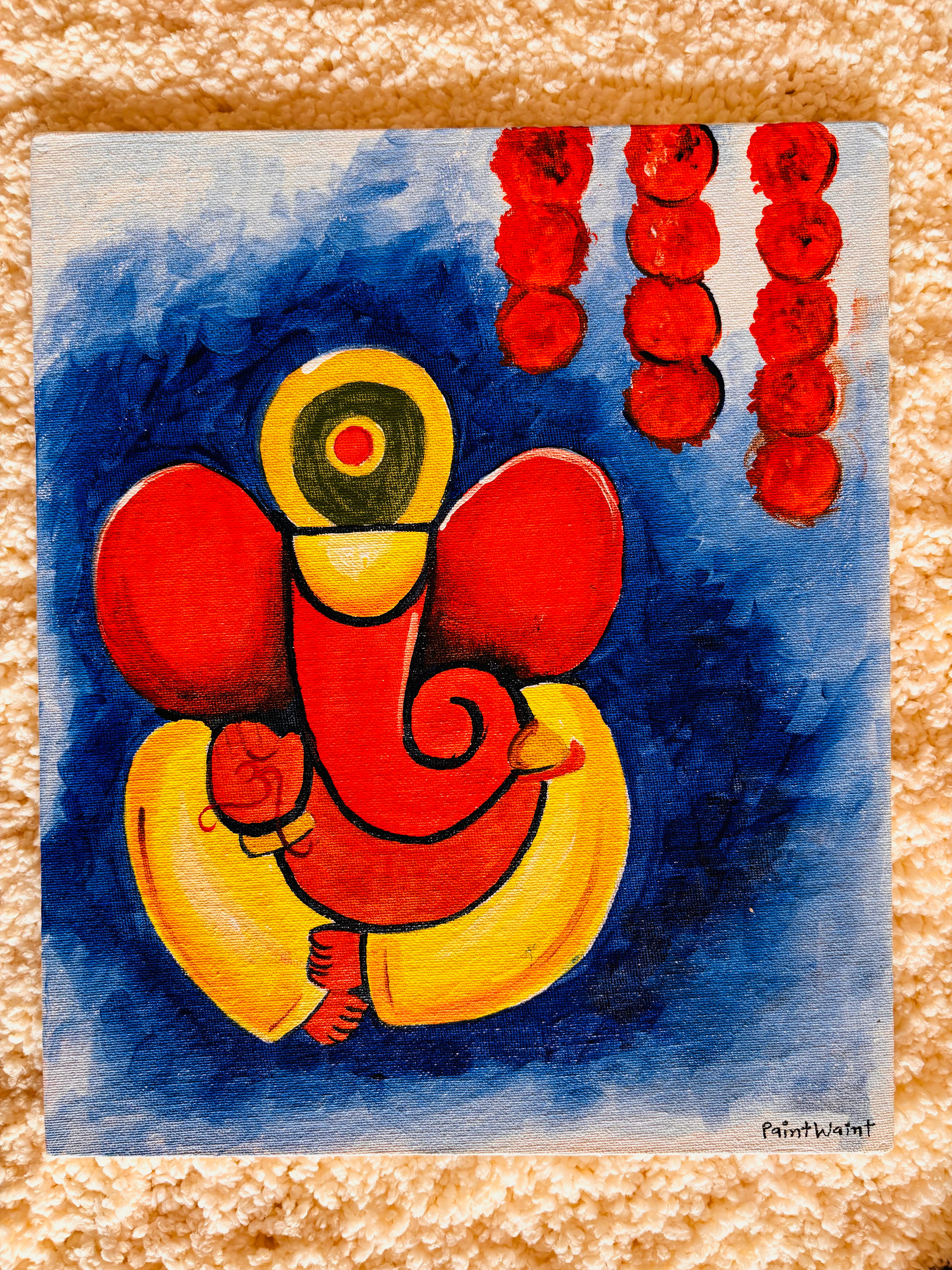 Lord Ganesha Abstract- Tutorial