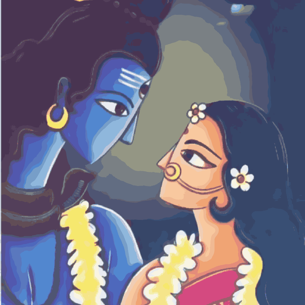 Lord Shiva & Parvati Wedding
