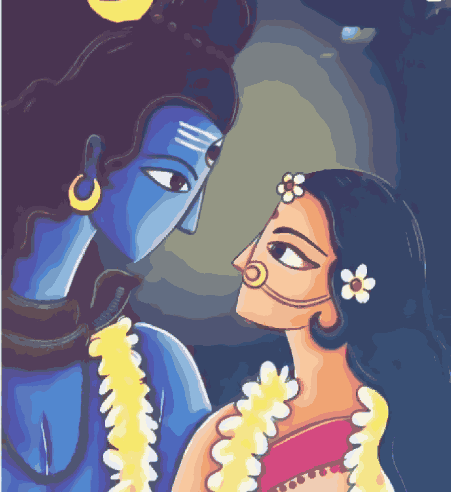 Lord Shiva & Parvati Wedding