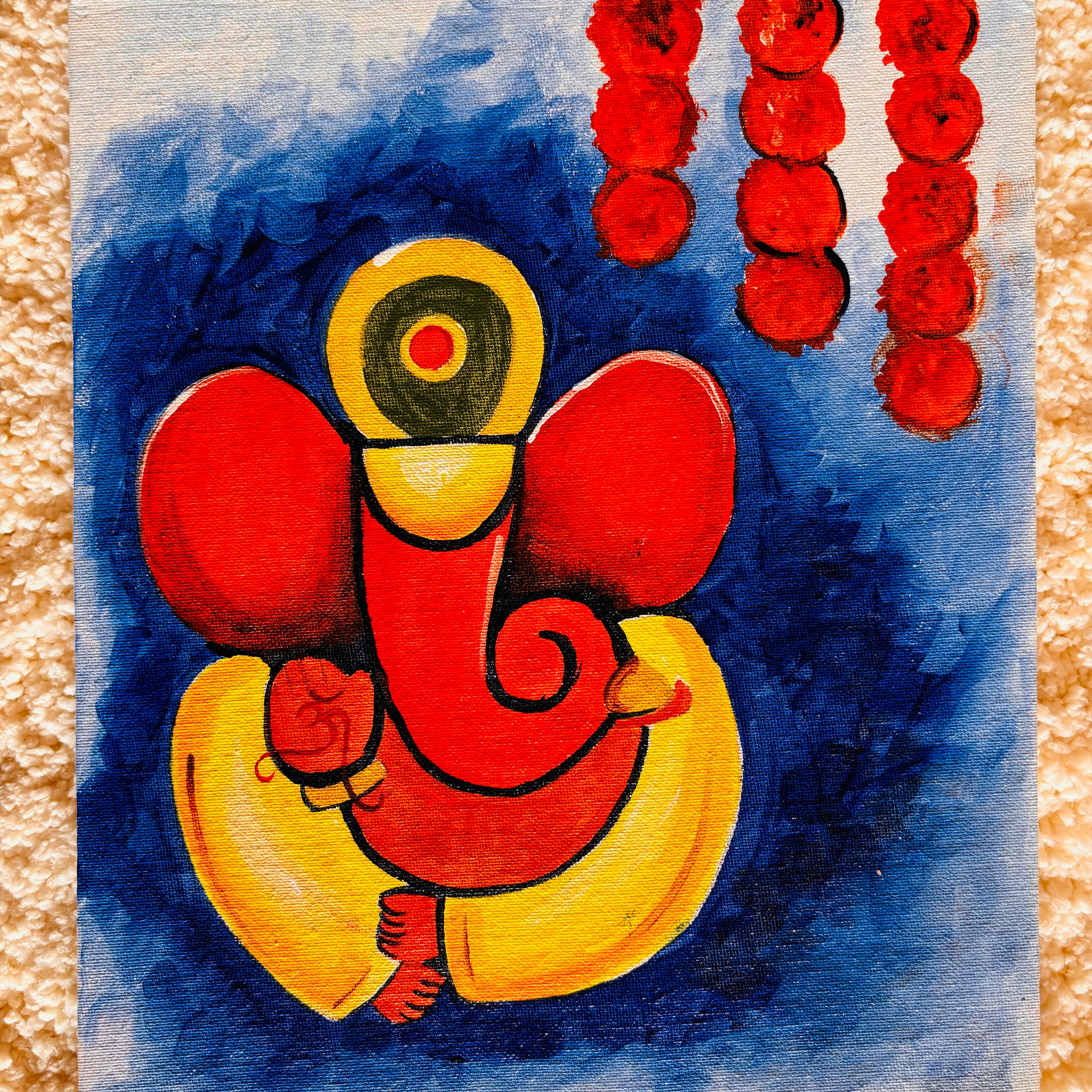 Lord Ganesha Abstract