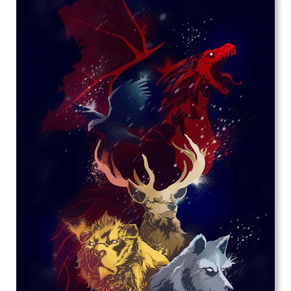 Clash of Houses - Game Of Thrones